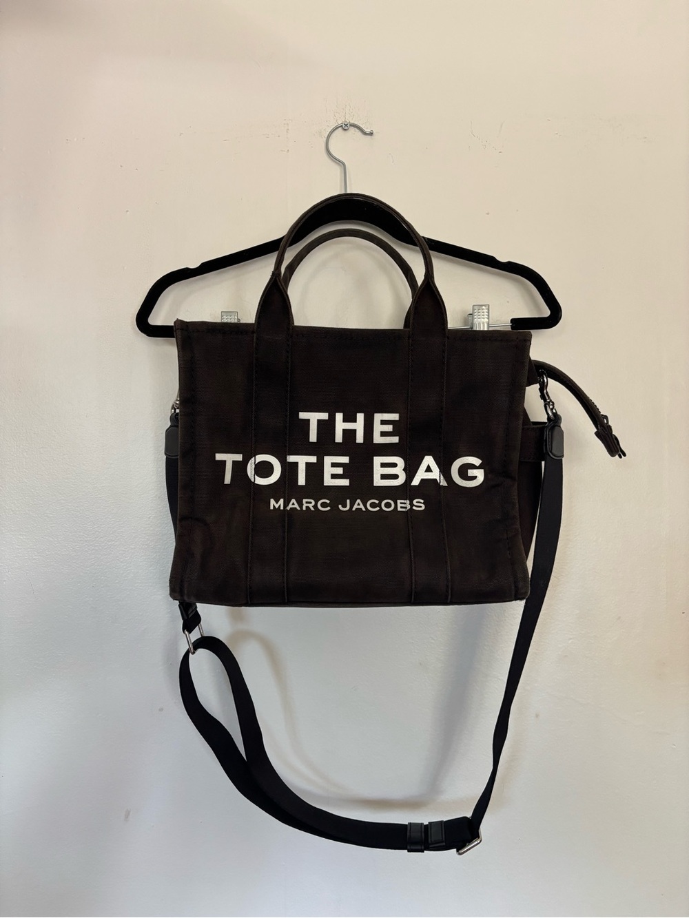Marc Jacobs The Tote Bag Black 13”x10”